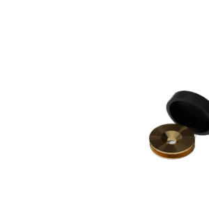 Skruvtäcklock Svart