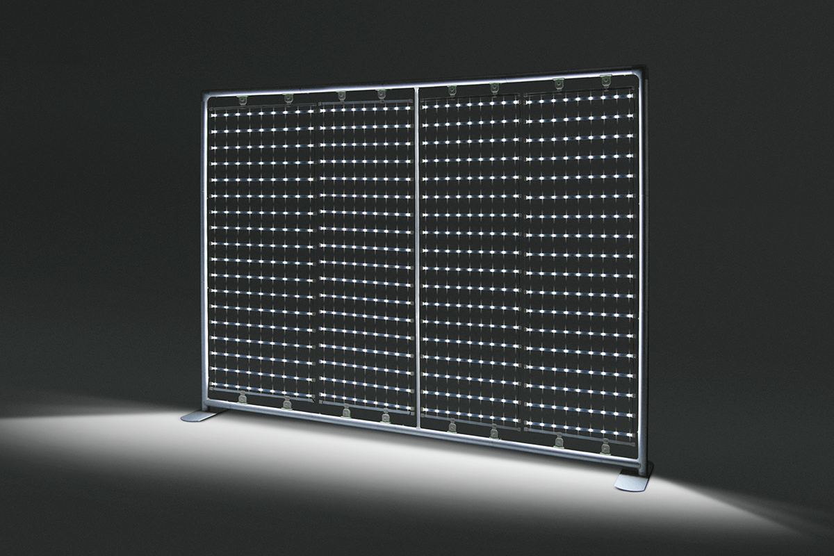 Tygvägg rak LED - Bild 12