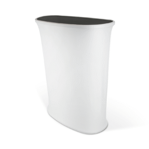 Tygdisk lång oval