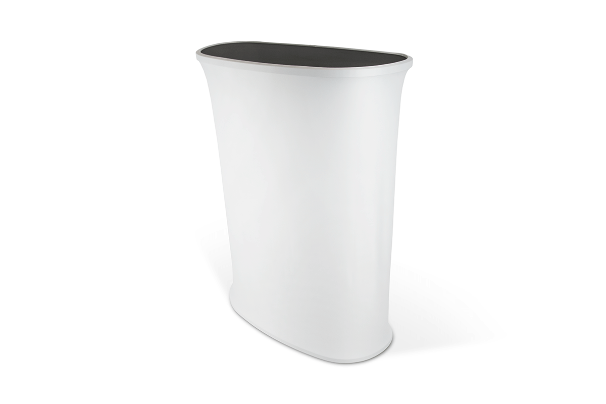 Tygdisk lång oval