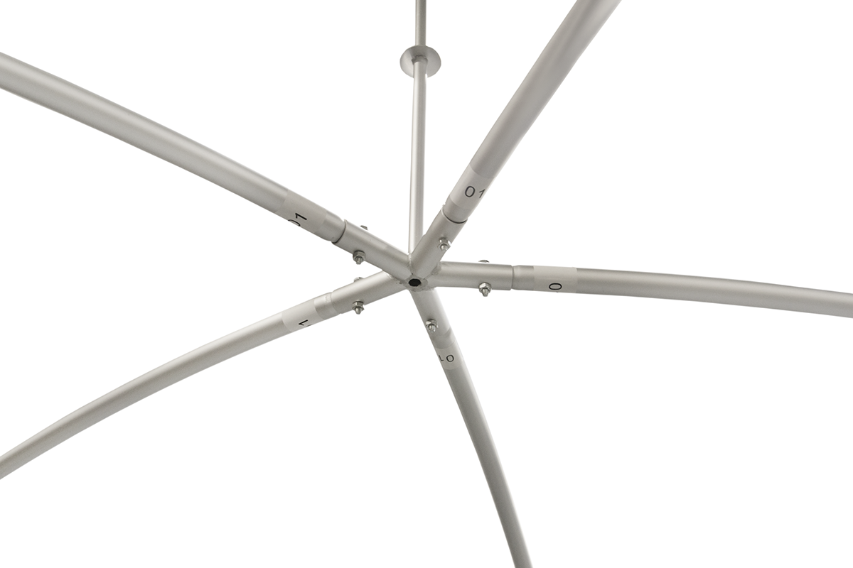 Aluminium Gazebo Tält Dome 5m - Bild 3
