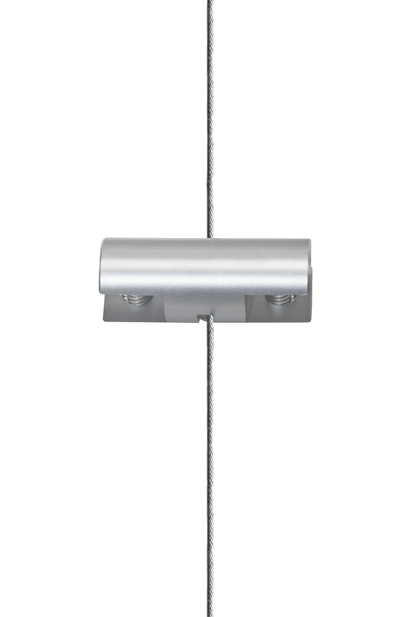 Vajersystem dubbelsidig klämma - Bild 2