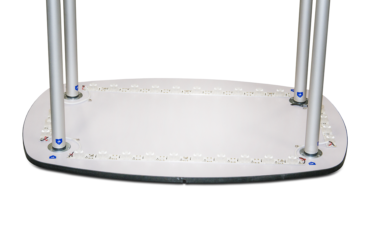 Tygdisk kvadratisk LED - Bild 5